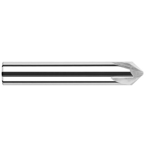 Harvey Tool Harvey Tool 18315 Chamfer Mill, 3 in Overall Length, Carbide, Uncoated