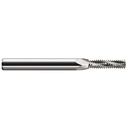 Harvey Tool Harvey Tool 842907 Helical Flute Thread Mill, M4 x 0.7 mm Thread, Internal/External Thread, 2.5 in Overall Length, 3 Flutes, 3/16 in Shank Dia