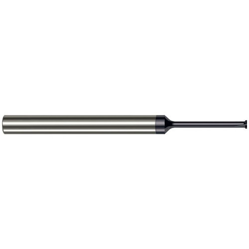 Harvey Tool Harvey Tool 846440-C3 Chamfer Mill, 0.21 in Cutter Head Dia, 90 deg Included Angle, 2-1/2 in Overall Length, Solid Carbide Tipped, AITiN Coated