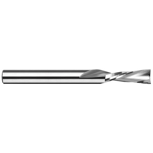 Harvey Tool Harvey Tool 979008-1/8 Square End Mill, 1/8 in Cutter Dia, 1 in Length of Cut, 2 Flutes, 1/8 in Shank Dia, 2-1/2 in Overall Length, Uncoated