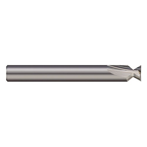 Harvey Tool Harvey Tool 995232 Dovetail Cutter, 1/2 in Cutter Dia, 1/2 in Shank Dia, 60 deg Included Angle, 3 in Overall Length