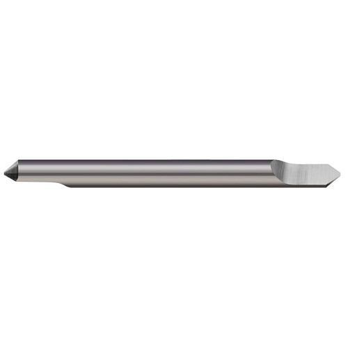 Harvey Tool MICRO 100® RSC-125-2 Engraving Cutter, Imperial, Conical Point Shape, 0.004 in Tip Dia, 3/8 in Length of Cut, Double Single or Double End