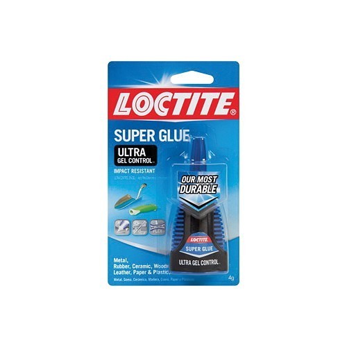 Henkel Loctite® 634417 Super Glue, 20 g Container, Carded Bottle Container, Liquid Form, Clear, 1.05 Specific Gravity