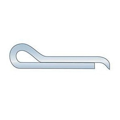 Heritage™ CPHZ-156-2250 Hammerlock Imperial Cotter Pin, 5/32 in Dia, Carbon Steel, Zinc Clear