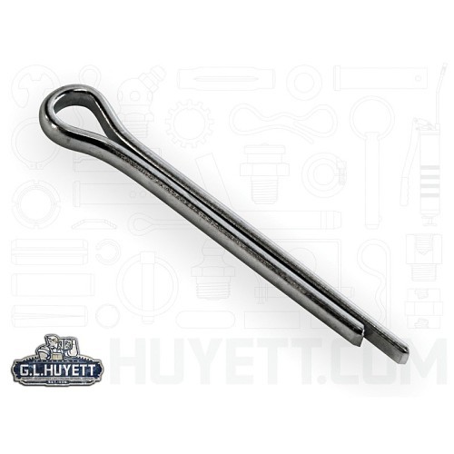 Heritageâ„¢ CPS-125-1750 Imperial Standard Cotter Pin, 1/8 in Dia, Stainless Steel, Plain