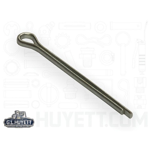 Heritage™ CP-093-1000 Imperial Standard Cotter Pin, 3/32 in Dia, Carbon Steel, Zinc Clear