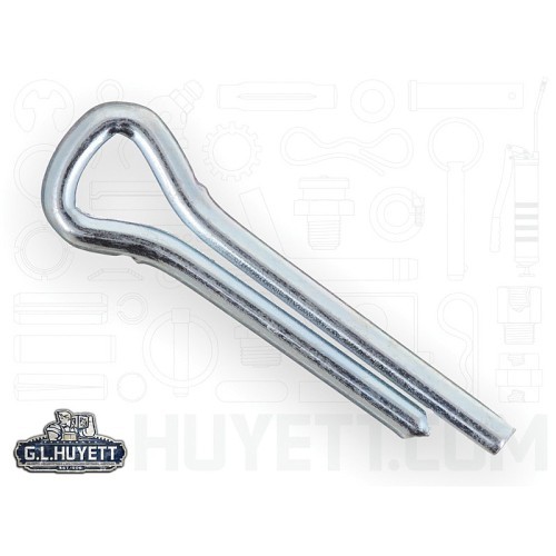 Heritage™ CP-187-0750 Imperial Standard Cotter Pin, 3/16 in Dia, Carbon Steel, Zinc Clear