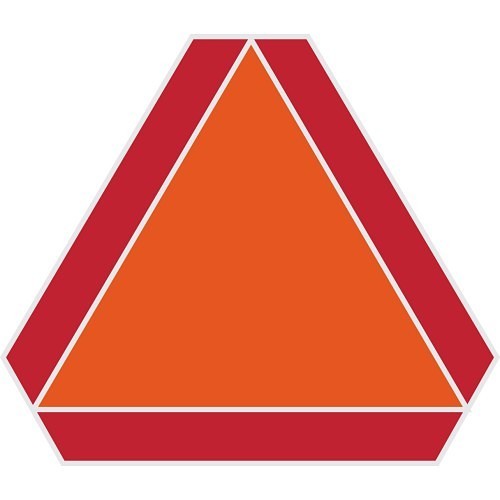 Hillman™ 739421 Parking Sign, Symbol Legend, Aluminum, 14 in Height, 16 in Width, Red/Orange