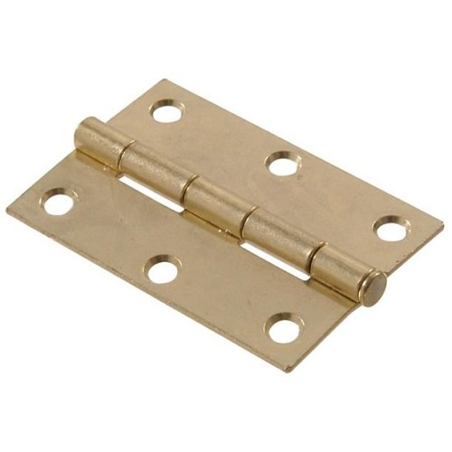 Hillman™ 852586 Narrow Hinge, Brass Plated