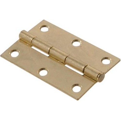 Hillman™ 852588 Narrow Hinge, Brass Plated