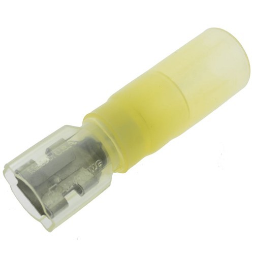 Hillsdale Terminal 40213 Female Quick Disconnect Terminal, 12-10 AWG Conductor, 0.25 x 0.032 in Tab