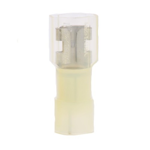 Hillsdale Terminal 50213 Female Quick Disconnect Terminal, 12-10 AWG Conductor, 0.25 x 0.032 in Tab, Nylon