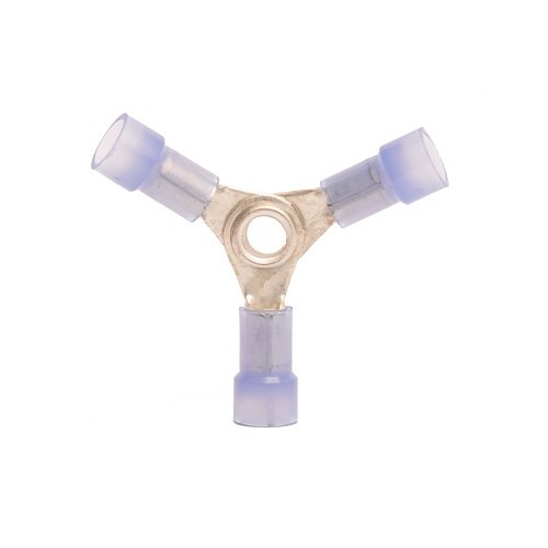 Hillsdale Terminal 50410N Butt Splice Connector, 16-14 AWG Conductor, Nylon Insulated