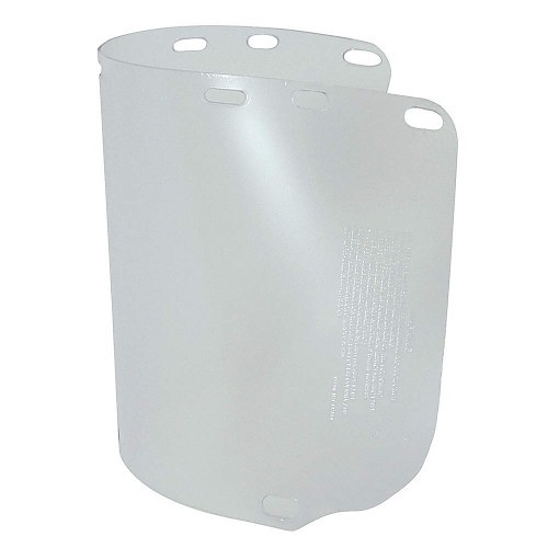 Honeywell Safety North® by Honeywell 068-A8153/40 Face Shield, Clear, PETG, 8 in Visor Height, 15-1/2 in Visor Width, 0.04 in Visor Thickness, For Use With: Headgear And Brackets