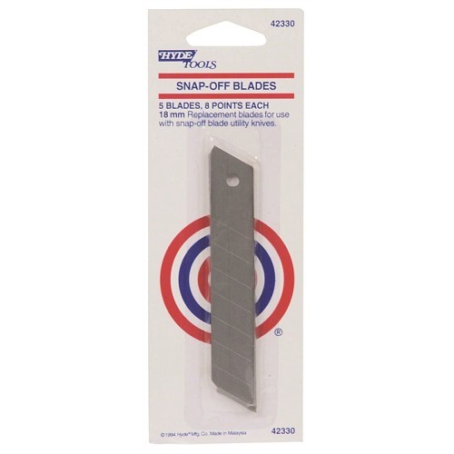 Hyde® 42330 Utility Knife, Snap-Off Blade