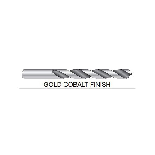 ICS Cutting Tools JDCTS-7/16 Jobber Length Drill Bit, 7/16 in Drill, 3/8 in Shank, Heavy Duty Steel