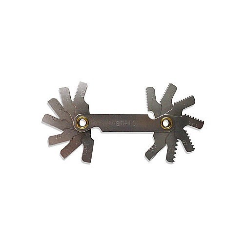 ICS Cutting Tools SPG-M Metric Thread Pitch Guage, Metric, 0.45 m, 2.5 m