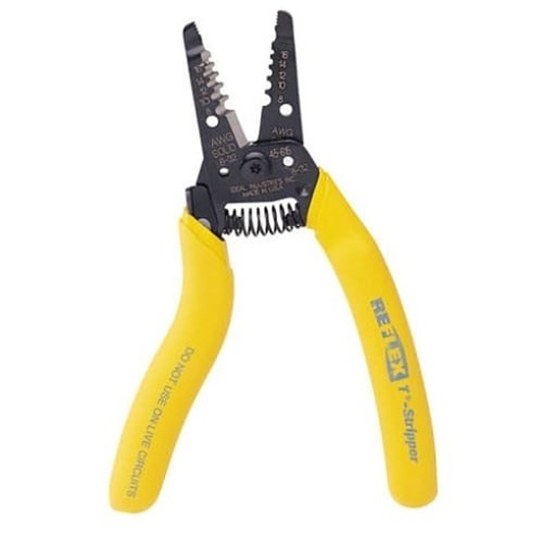 IDEAL® Reflex™ Super T® 45-618 Wire Stripper, 14-8 AWG Cable, Steel Body