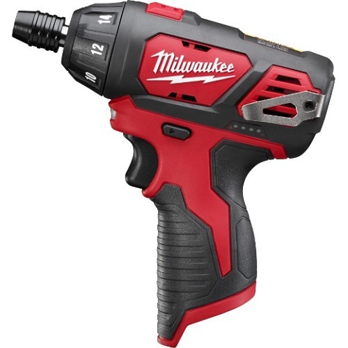 Milwaukee® 2401-20 Compact Lightweight Cordless Screwdriver, 1/4 in Chuck, 12 VDC, 150 in-lb Torque, Lithium-Ion Battery