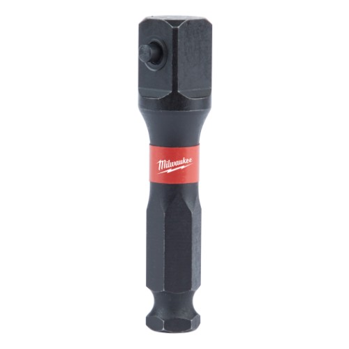 Milwaukee® SHOCKWAVE™ 48-32-5100 Impact Socket Adapter, 1/2 in Bit/Drill Size, 7/16 in Shank Dia, Hex Shank