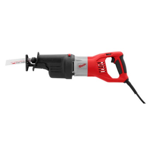 Milwaukee® 6538-21 Corded Reciprocating Saw, 1-1/4 in L, 0 to 2800 spm, 18-3/4 in OAL