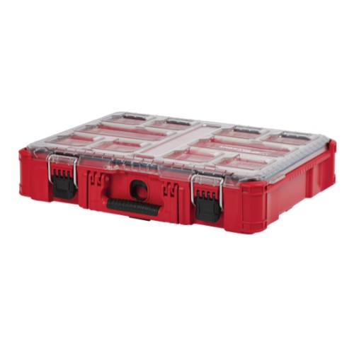 Milwaukee® PACKOUT™ 48-22-8430 Impact-Resistant Tool Organizer, 4.61 in H x 15 in W, Polymer, Red