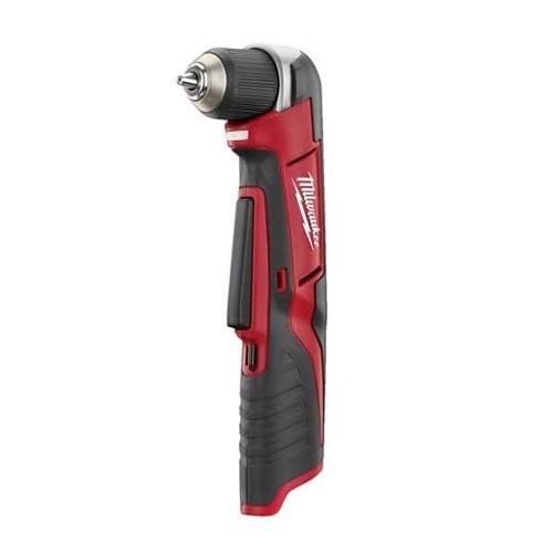 Milwaukee® 2415-20 Cordless Right Angle Drill/Driver, 3/8 in Keyless/Single Sleeve Chuck, 12 VDC, 100 in-lb Torque, 0 to 800 rpm No-Load, 11 in OAL, Lithium-Ion Battery