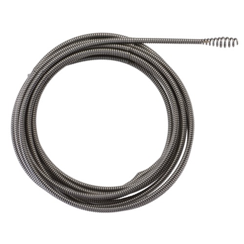 Milwaukee® 48-53-2571 Inner Core Bulb Head Drain Cleaning Cable, 5/16 in, Polymer Core/Steel Spring, For Use With M12™ Drain Snake and other Professional Drain Cleaning Machines, 1-1/4 to 2-1/2 in Drain Line