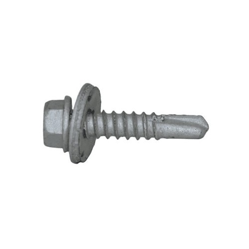 ITW Buildex 1034000 Tek Screw, #12-14 Diameter - Thread, 1-7/8 in Overall Length