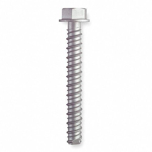 ITW Buildex LDT-3840 Screw Anchor, 3/8 in Dia, Low Carbon Steel