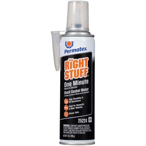 ITW Polymers Adhesives Permatex® 25224 Gasket Maker, 7 oz, Tube, Paste, Black