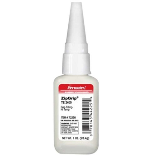 ITW Polymers Adhesives Permatex® 72250 Adhesive, 1 oz, Bottle, Clear, 24 hr Curing