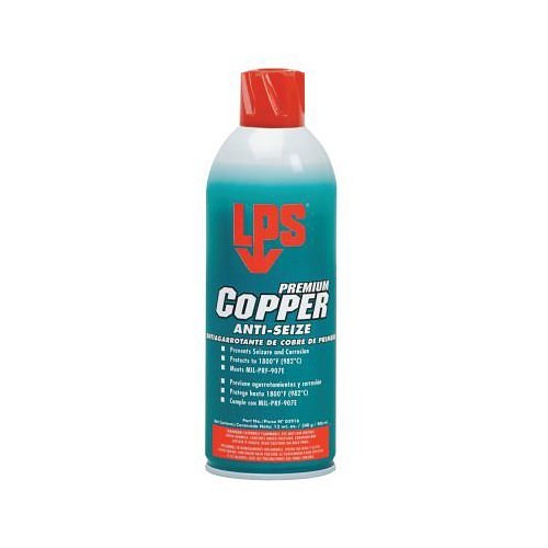 ITW Pro Brands LPS® 02916 Anti-Seize Compound, 12 oz Container, Aerosol Can Container, Gas Form, Copper, 0.99 Specific Gravity