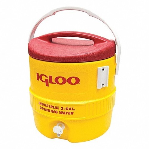 Igloo® 8360020 Beverage Cooler, 3 gal, Yellow