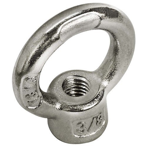 Indusco 60300011 Eye Nut, Imperial, 3/8 in-16 Diameter - Thread Size, Forged, 306 Carbon Steel