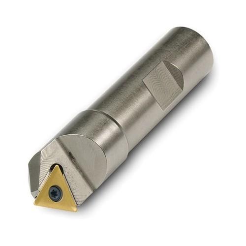 Ingersoll 3207958 FAK Indexable Spotting Insert Drill, 0.782 in Drill, 3/4 in Dia Shank, TFLT 15 Insert, 3-1/2 in OAL, 0.42 in D Max Drill