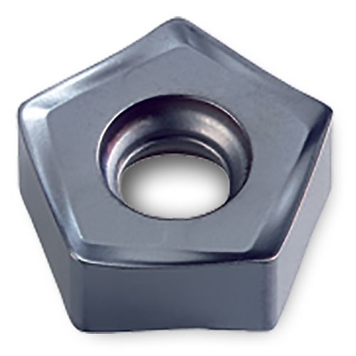 Ingersoll Ingersoll 5853201 Milling Insert, Pncu0805Gntr Insert, 0805 Insert, Carbide, Manufacturer's Grade: IN4015, Steel, Cast Iron, Non-Ferrous Metals Material Application, Pentagon Shape