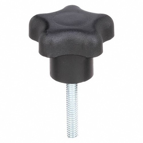 Innovative Components GN4C17505S421 Hand Knob, 2-1/4 in Dia, 0.625 in Length, 1/4-20 Thread, Steel