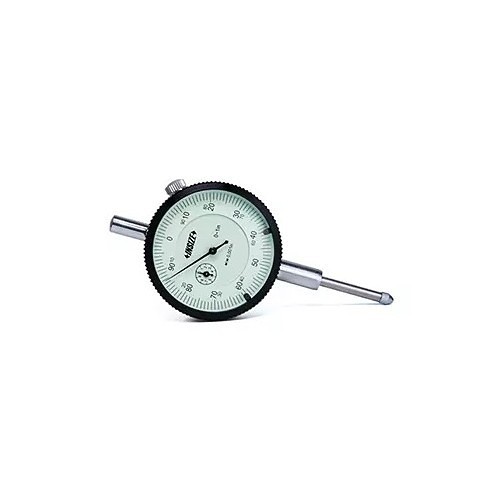 Insize Insize 2307-05 Dial Indicator, Measuring Range: 0.5 in, 0-100 Dial, Graduations: 0.001 in