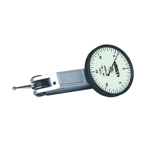 Insize Insize 2380-35 Dial Test Indicator, Measuring Range: 0 to 0.03 in, 0-15-0 Dial, Graduations: 0.0005 in, 1.18 in Dial