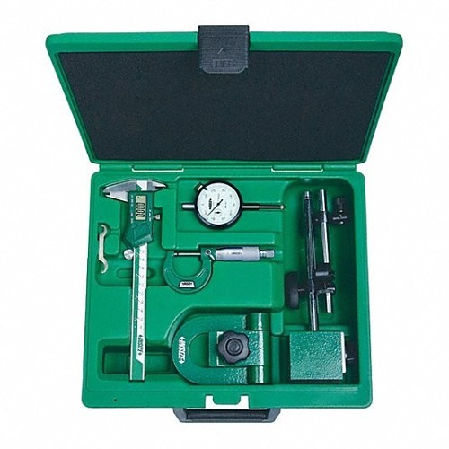 Insize 5051-E Precision Measuring Tool Kit, 5 Piece