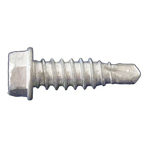 Intercorp STHCT1478 Self Drilling Screw, Imperial, #14, 7/8 in Overall Length, Washer Head