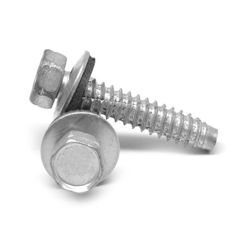 Intercorp USA HWT.14A300/NEO Self Drilling Screw, Imperial, 3 in Overall Length, Hex Washer