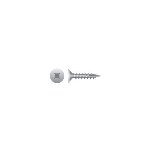 Deck Screw, #10 Screw, 5 in Overall Length, 6 Lobe Drive, T25 Drive