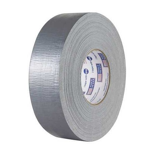 Intertape ipg® 84139 Duct Tape, 60 yd Length, 2 in Width, 14 mil Thickness, Natural Rubber/Resin Adhesive, Coated Cloth Backing, Silver