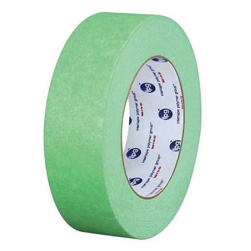 Intertape ipg® 91403 Masking Tape, 60 Length, 48 mm Width, 2 Thickness, Green