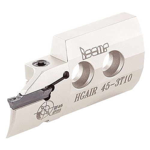 Iscar 2500717 Groove/Turning Adapter, Right Hand Cutting, 0.394 in Cutting Depth, 0.406 in Blade Width