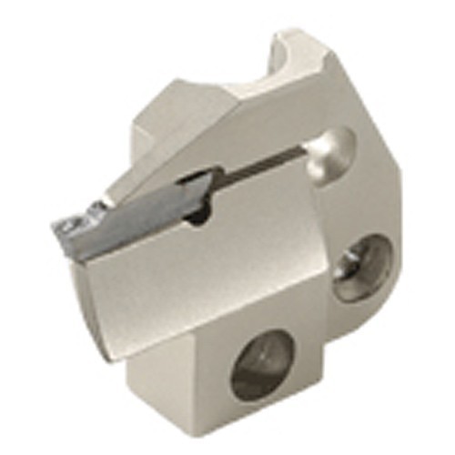 Iscar 2550113 Groove/Turning Adapter, 1.26 HT in Shank, Right Hand Cutting, 0.394 in Cutting Depth, 0.228 in Blade Width