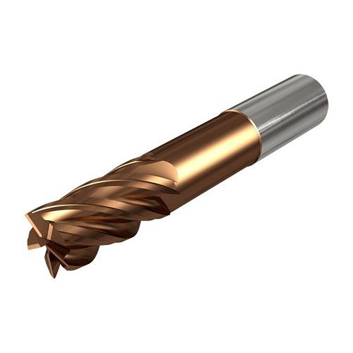 Iscar 3398373 Square End Mill, 3/8 in Diameter Cutter, 1/2 in Length of Cut, 5 Flutes, 3/8 in Shank Diameter, 2 in Overall Length