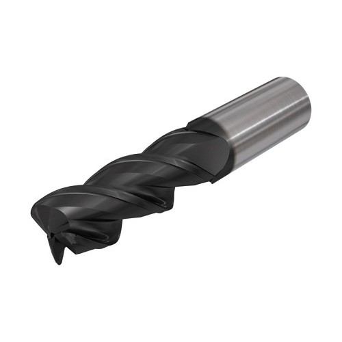 Iscar 3398974 End Mill, 1/2 in Cutting Dia, 2 in Maximum Depth of Cut, Carbide Tipped